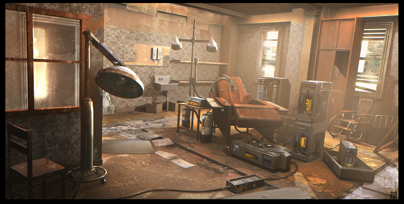 Illustration for article titled The Desolate Video Game Art of Nicolas Ferrand